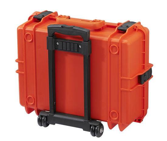 Max 505S orange with trolley